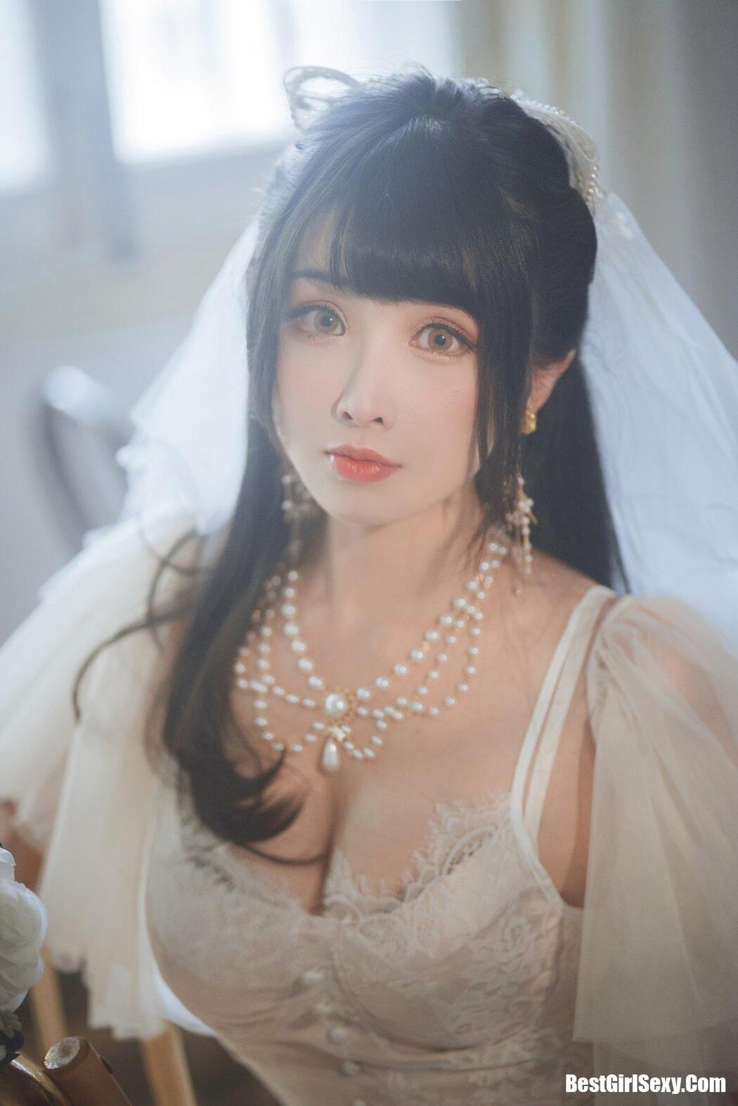 Coser@rioko凉凉子 Vol.073 透明婚纱