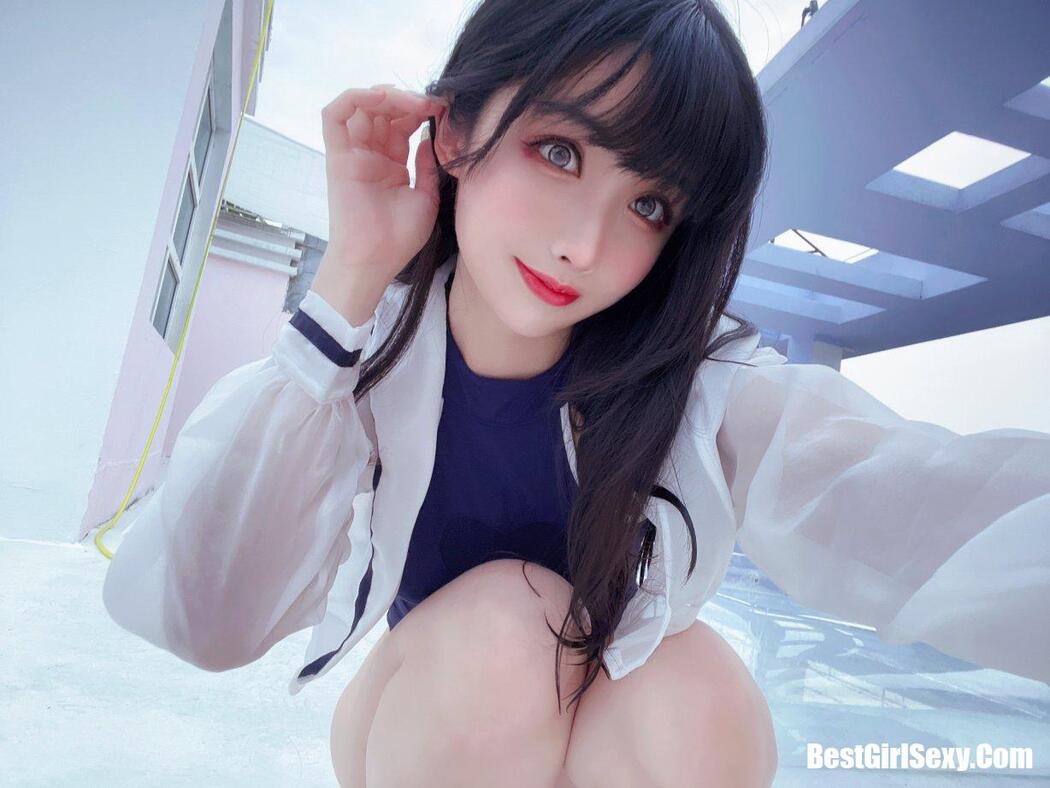 Coser@rioko凉凉子 Vol.072 天台竞泳