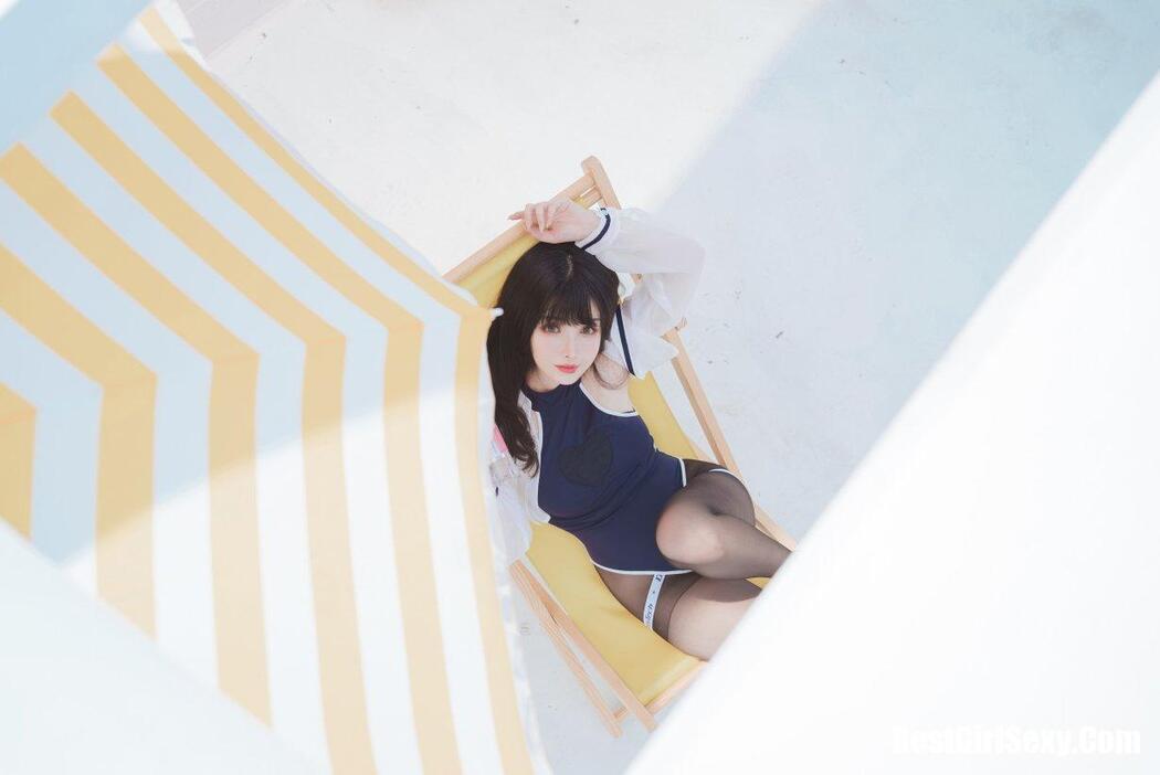 Coser@rioko凉凉子 Vol.072 天台竞泳