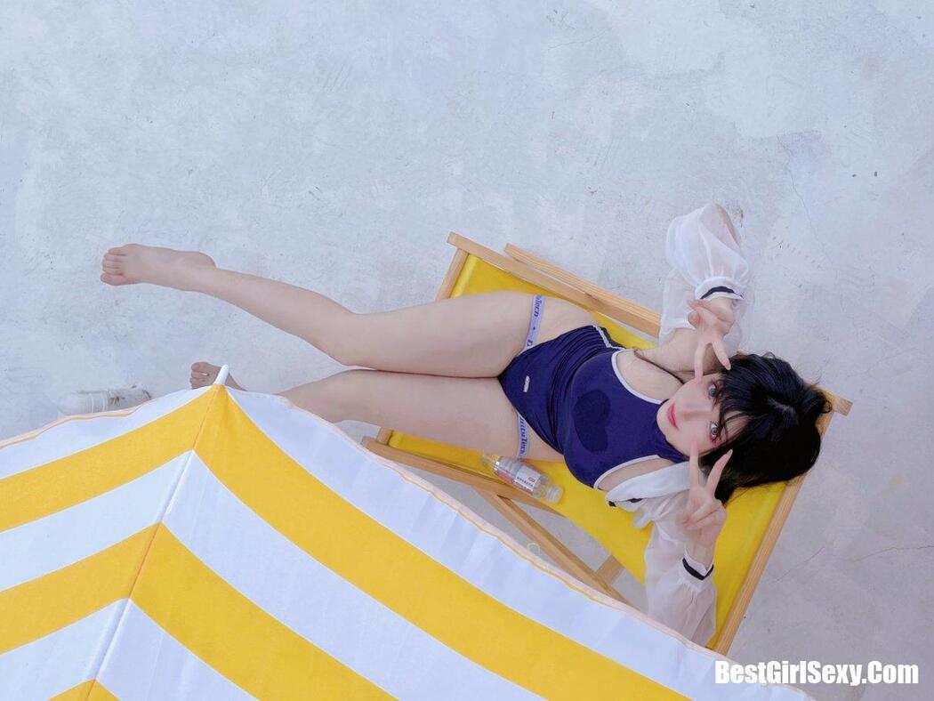 Coser@rioko凉凉子 Vol.072 天台竞泳