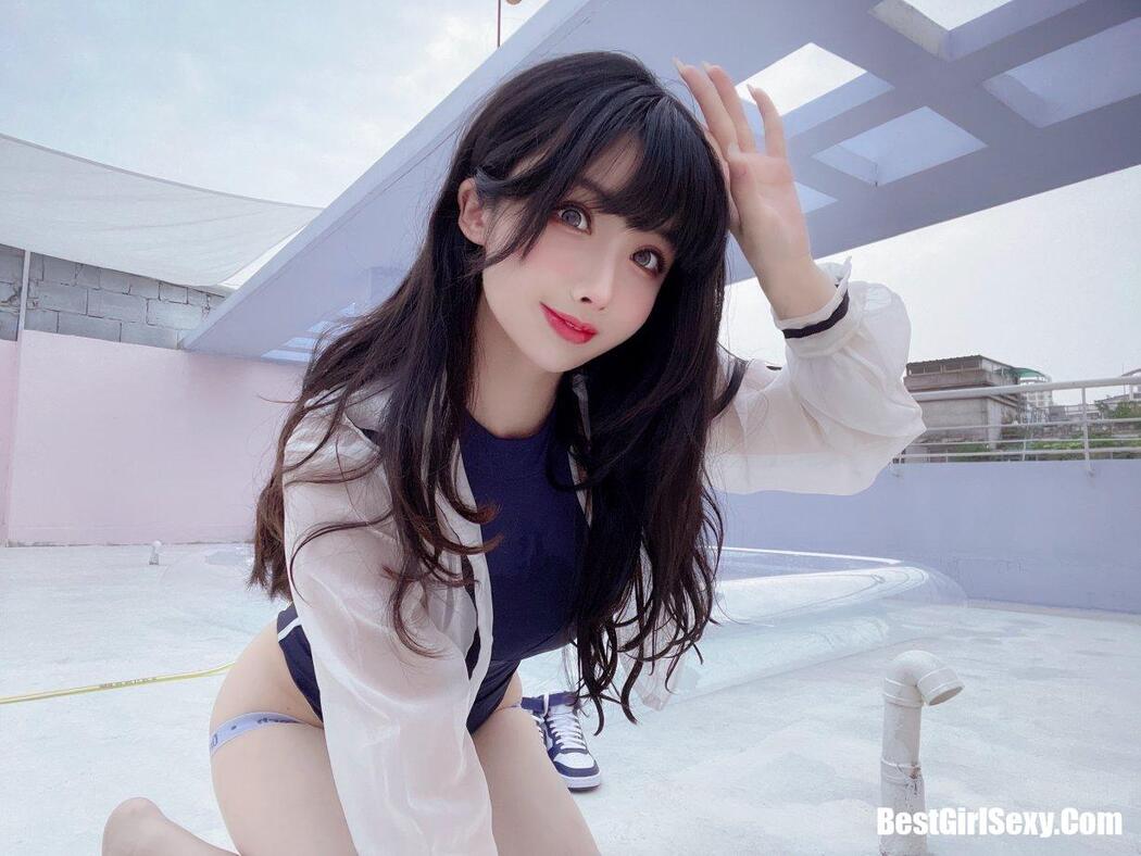 Coser@rioko凉凉子 Vol.072 天台竞泳
