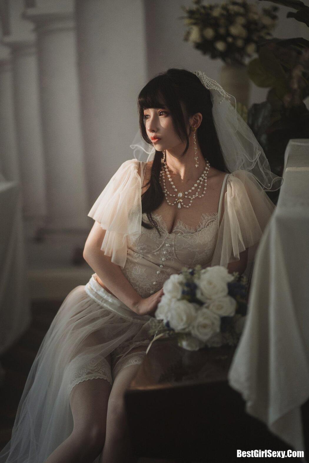 Coser@rioko凉凉子 Vol.073 透明婚纱
