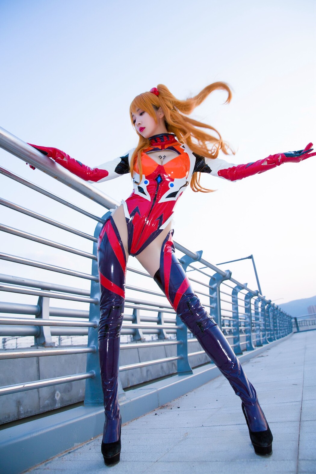 Coser@小巫女露娜 Vol.006 明日香油亮款