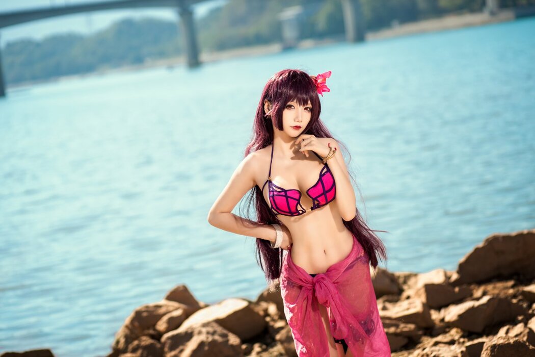 Coser@仙九Airi Vol.012 斯卡哈水着