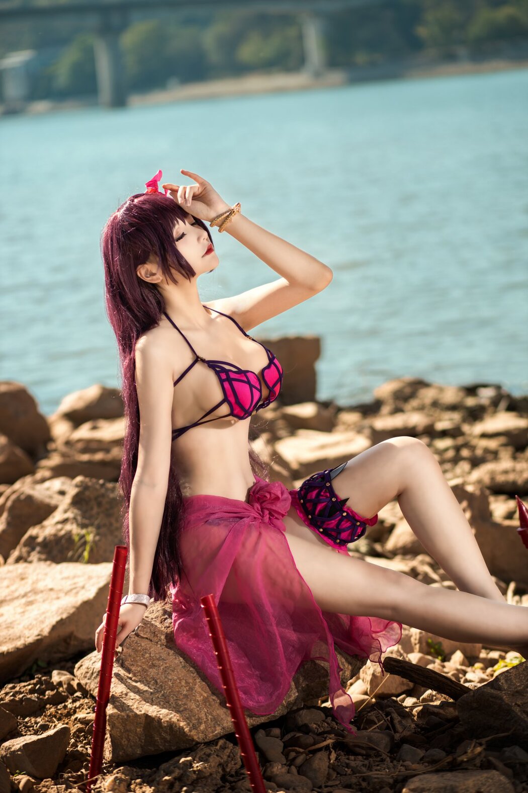 Coser@仙九Airi Vol.012 斯卡哈水着