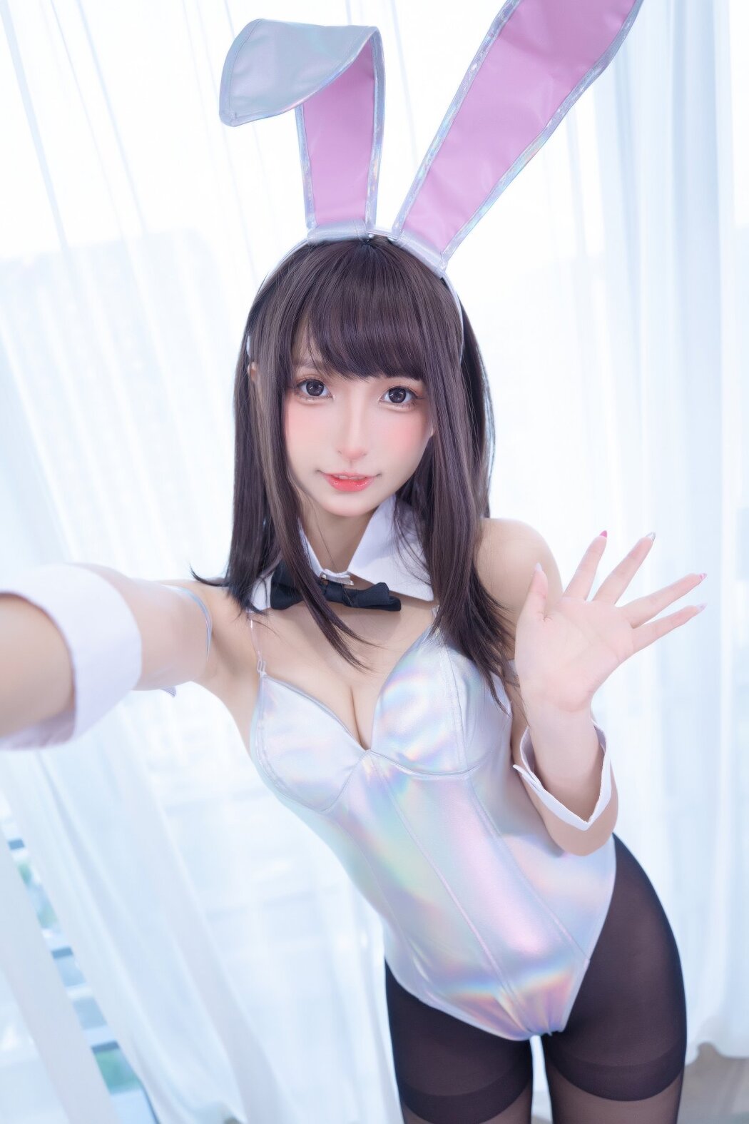 Coser@神楽坂真冬 Vol.077 兔女郎与钢管 A