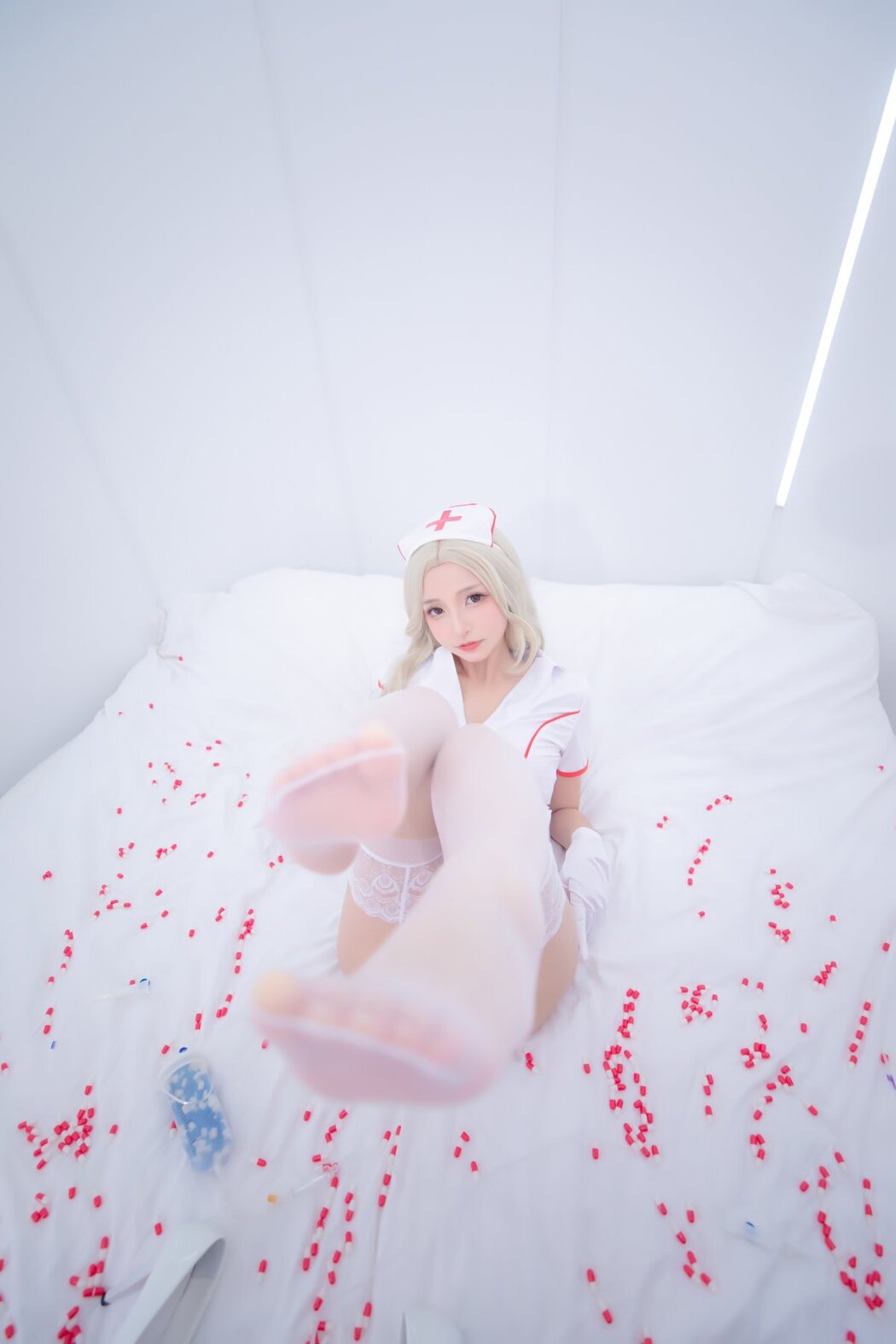 Coser@神楽坂真冬 Vol.072 白丝护士 A