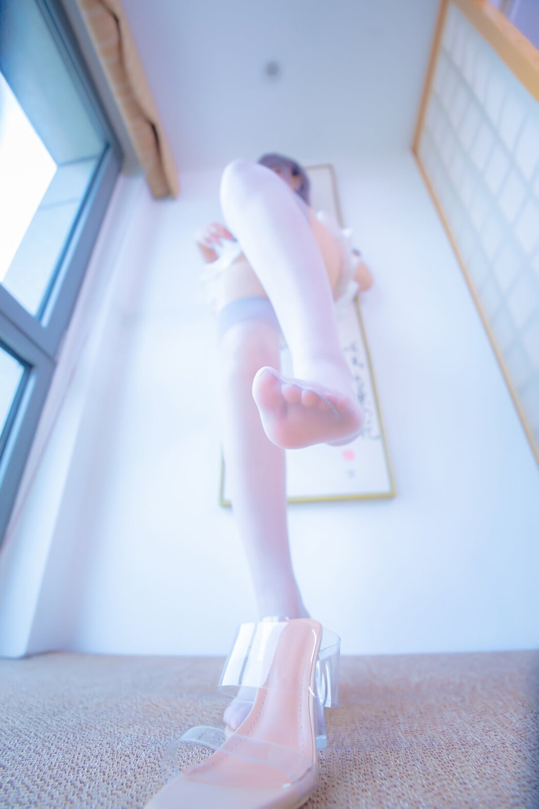 Coser@神楽坂真冬 Vol.080 灰丝吊带JK