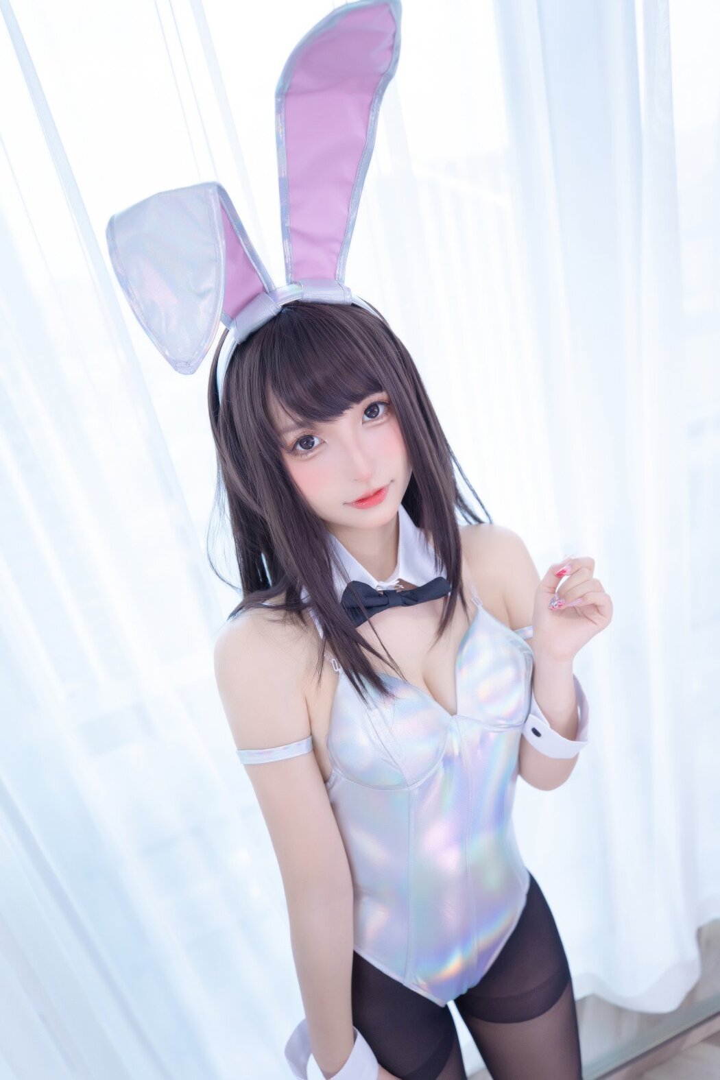 Coser@神楽坂真冬 Vol.077 兔女郎与钢管 A