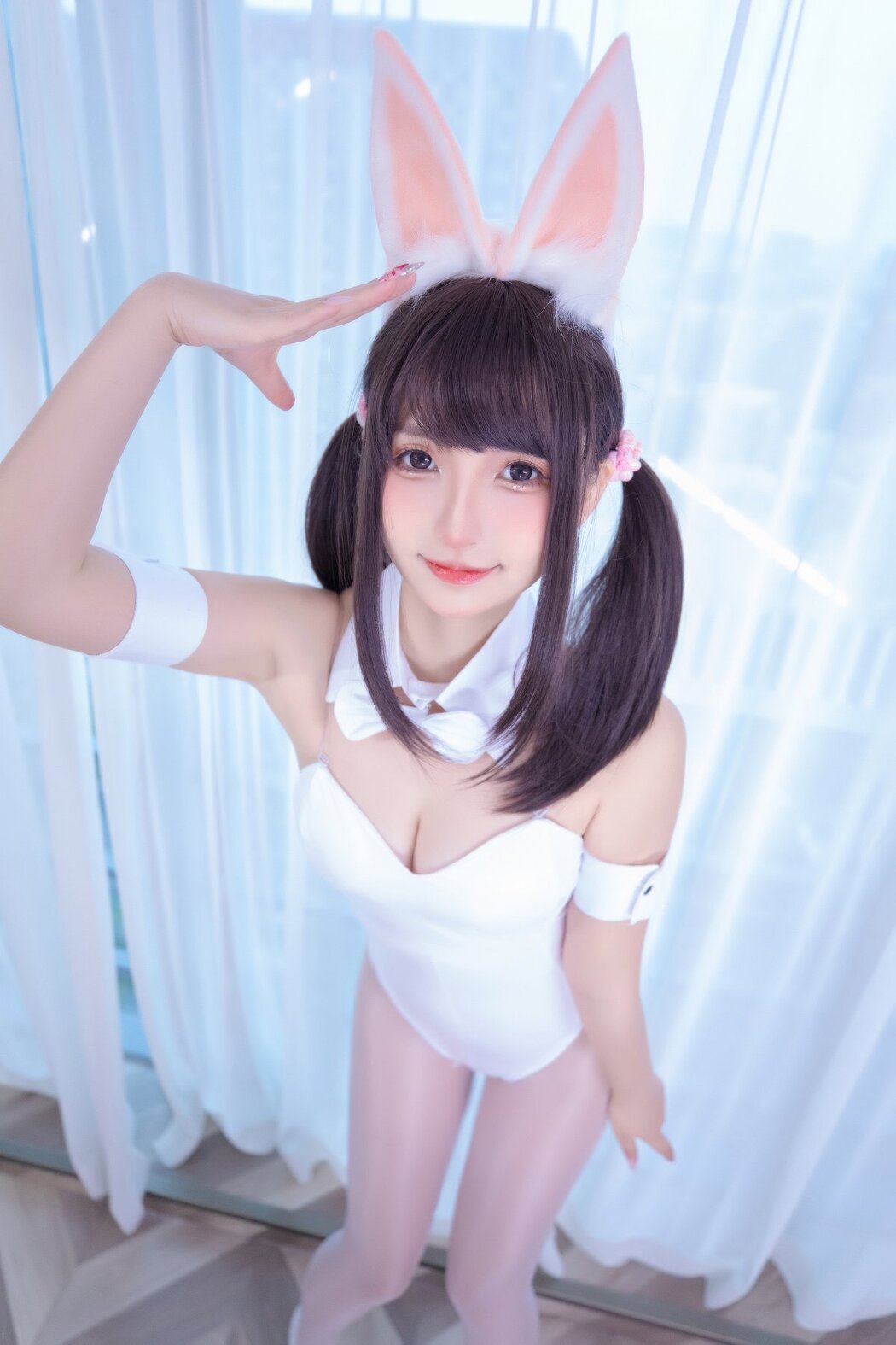 Coser@神楽坂真冬 Vol.077 兔女郎与钢管 B