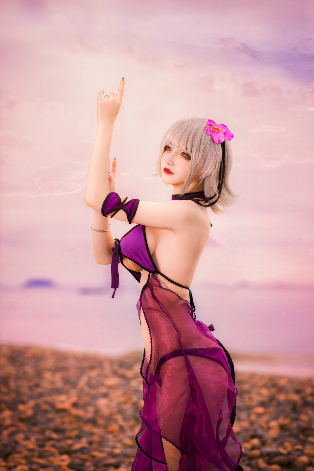 Coser@仙九Airi Vol.006 黑贞水着