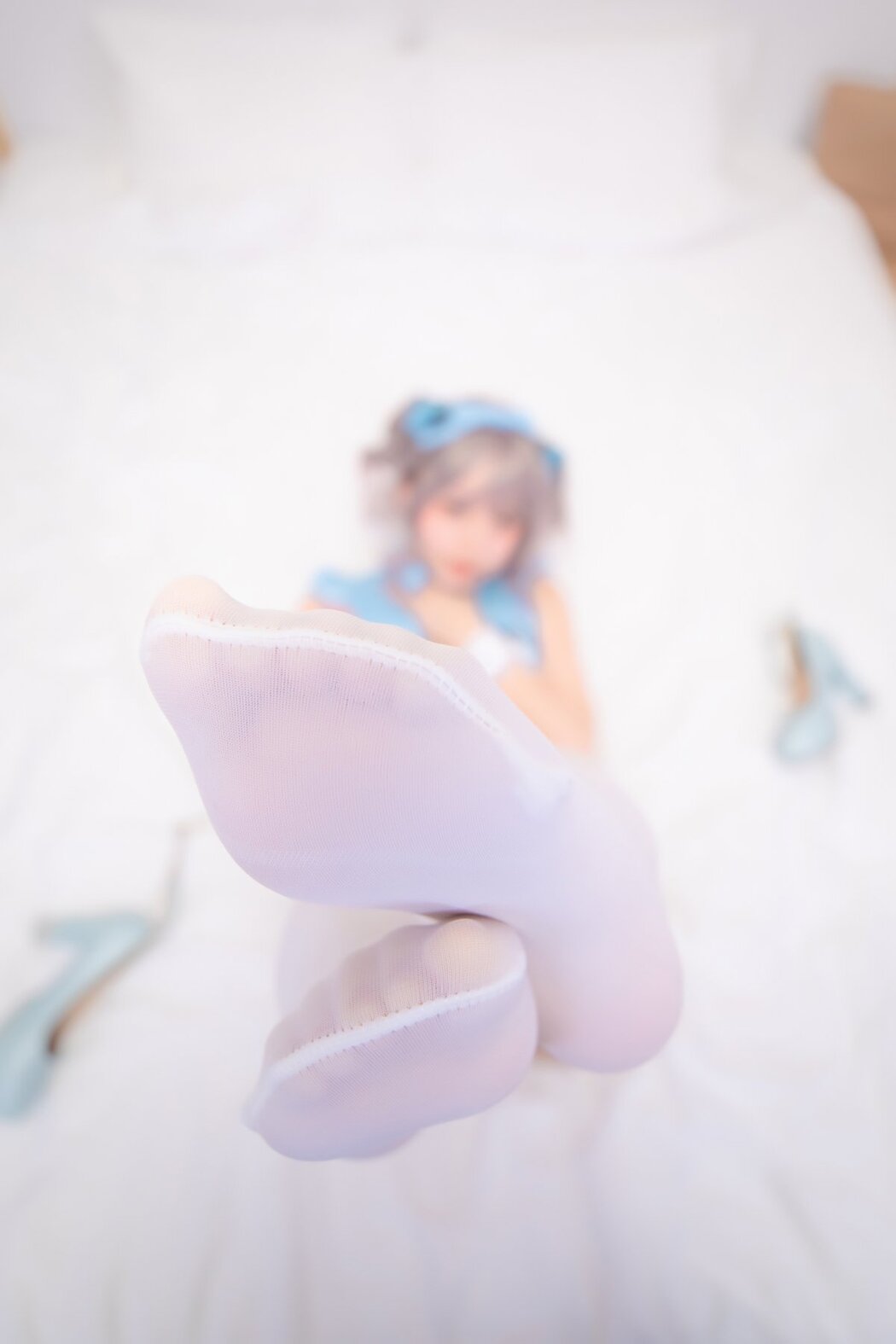 Coser@神楽坂真冬 Vol.077 蓝调女仆