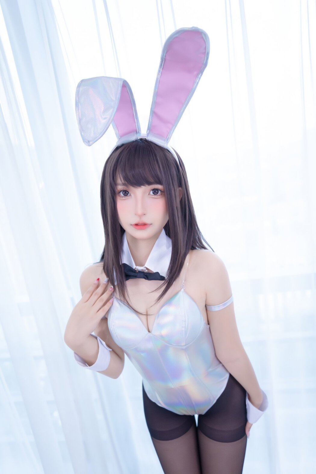 Coser@神楽坂真冬 Vol.077 兔女郎与钢管 A