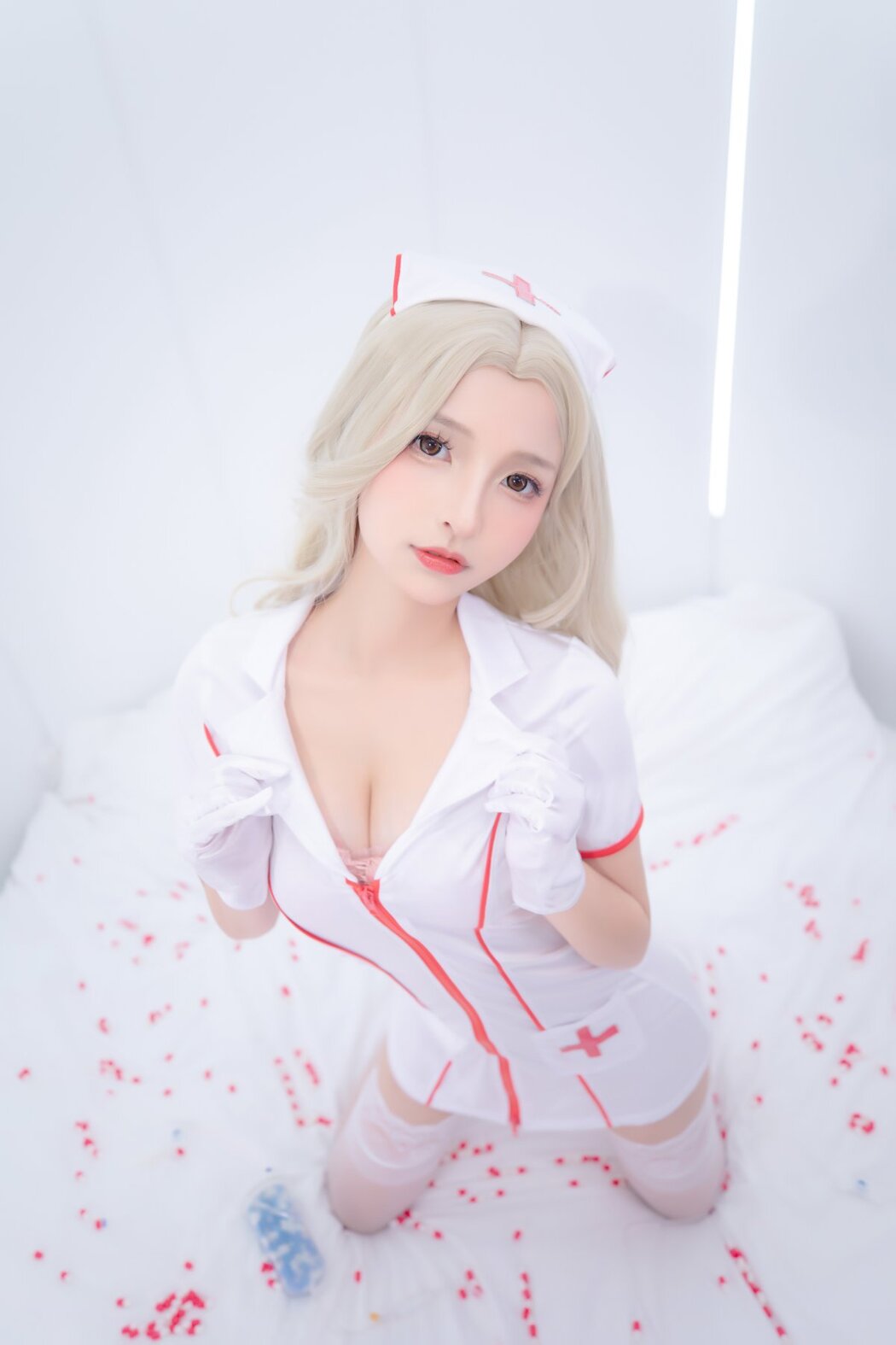 Coser@神楽坂真冬 Vol.072 白丝护士 A