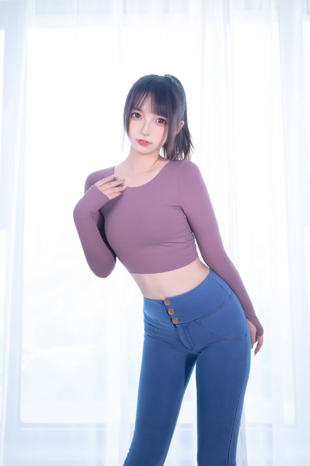 Coser@神楽坂真冬 Vol.076 牛仔裤女孩 B