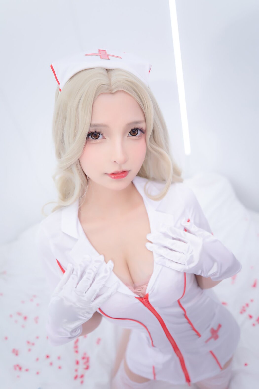 Coser@神楽坂真冬 Vol.072 白丝护士 A