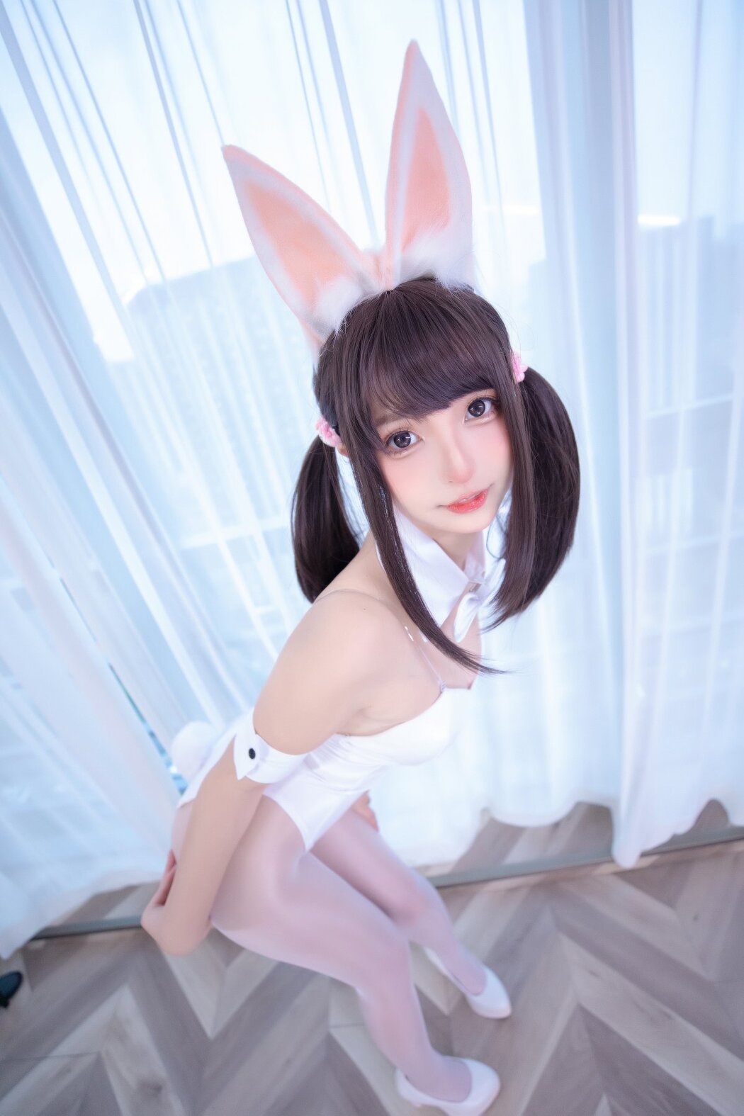 Coser@神楽坂真冬 Vol.077 兔女郎与钢管 B