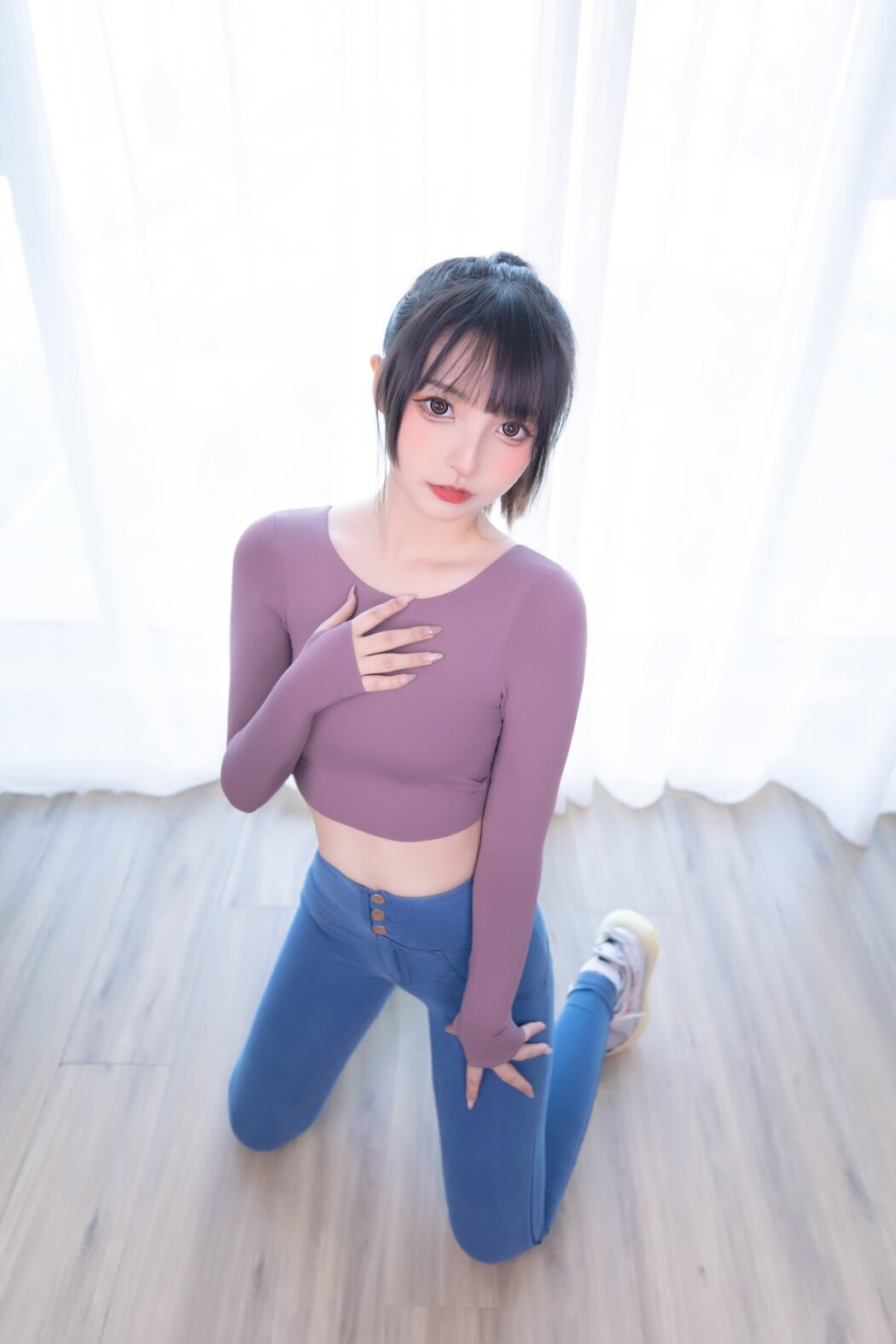 Coser@神楽坂真冬 Vol.076 牛仔裤女孩 B