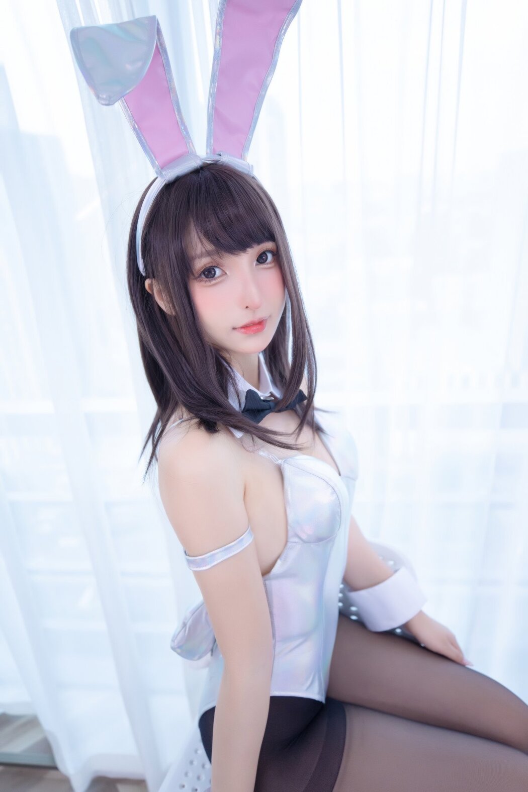 Coser@神楽坂真冬 Vol.077 兔女郎与钢管 A