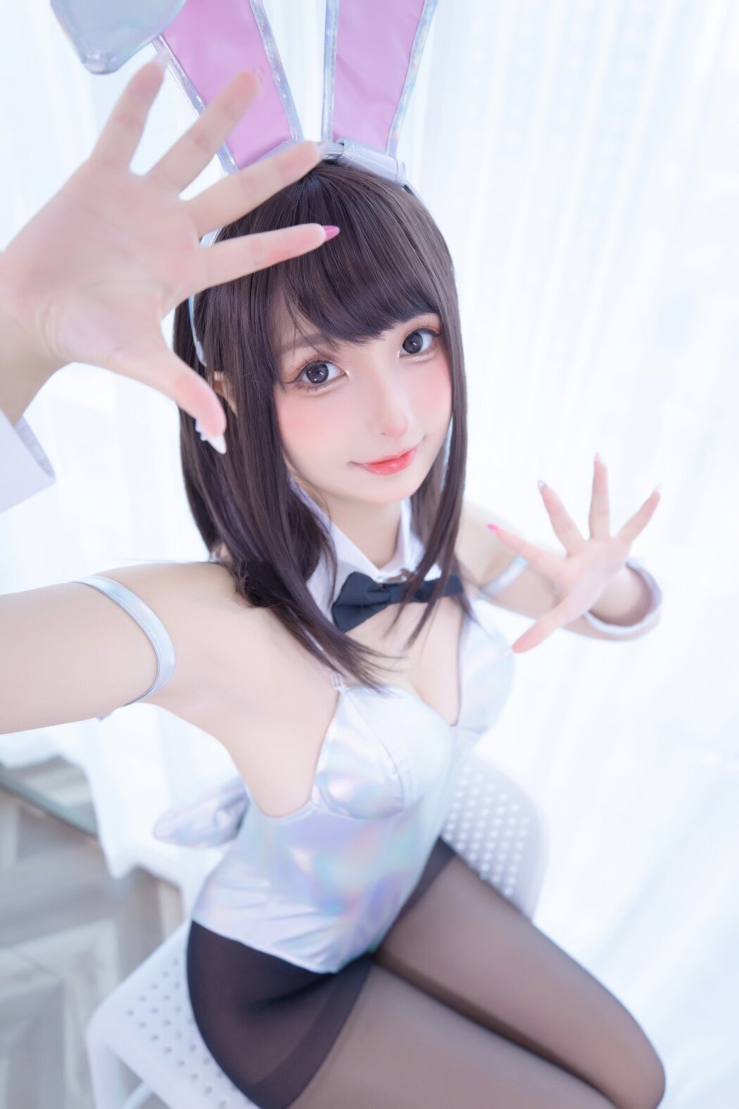 Coser@神楽坂真冬 Vol.077 兔女郎与钢管 A