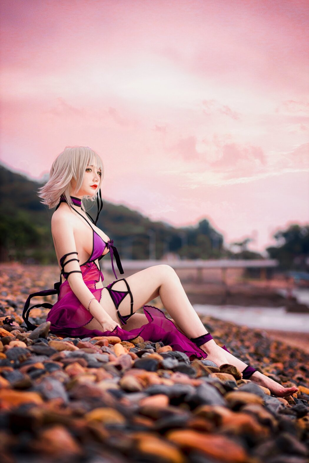 Coser@仙九Airi Vol.006 黑贞水着