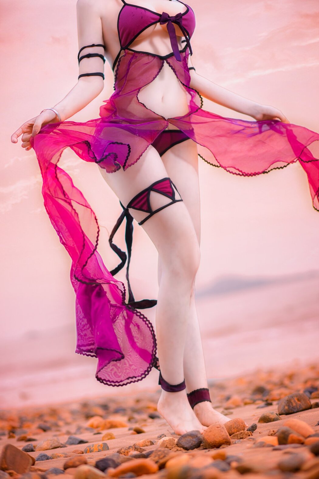 Coser@仙九Airi Vol.006 黑贞水着