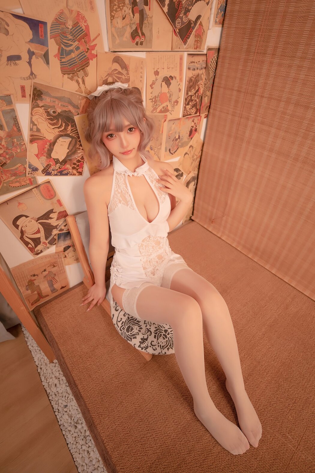 Coser@神楽坂真冬 Vol.079 白旗袍 Cover Photo