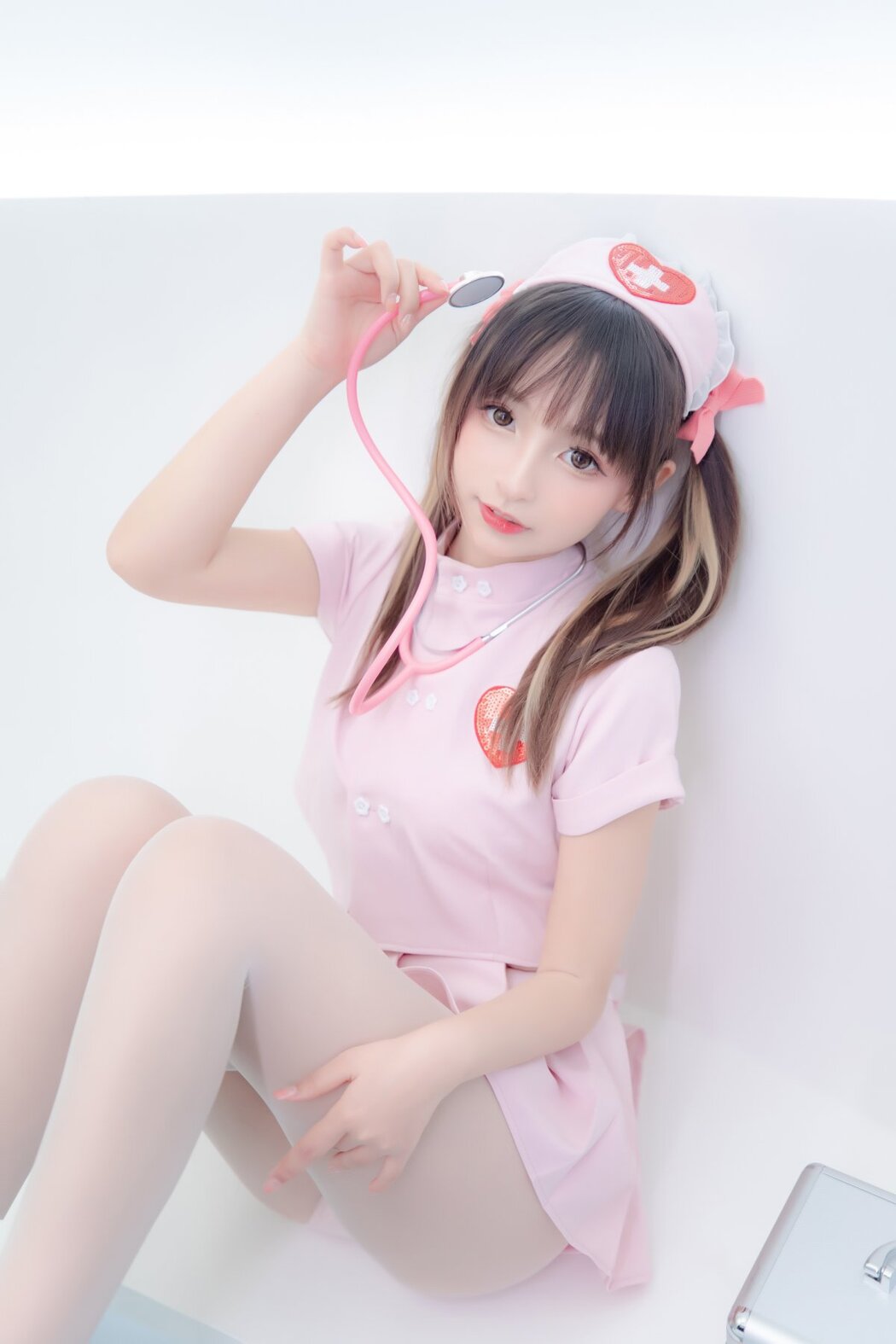 Coser@神楽坂真冬 Vol.072 白丝护士 B