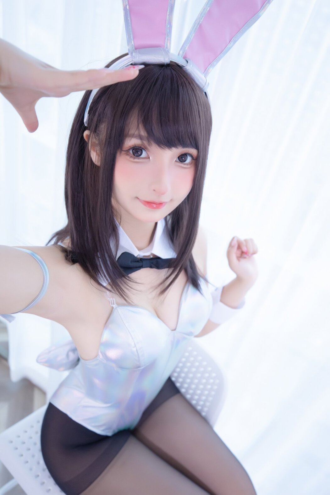 Coser@神楽坂真冬 Vol.077 兔女郎与钢管 A
