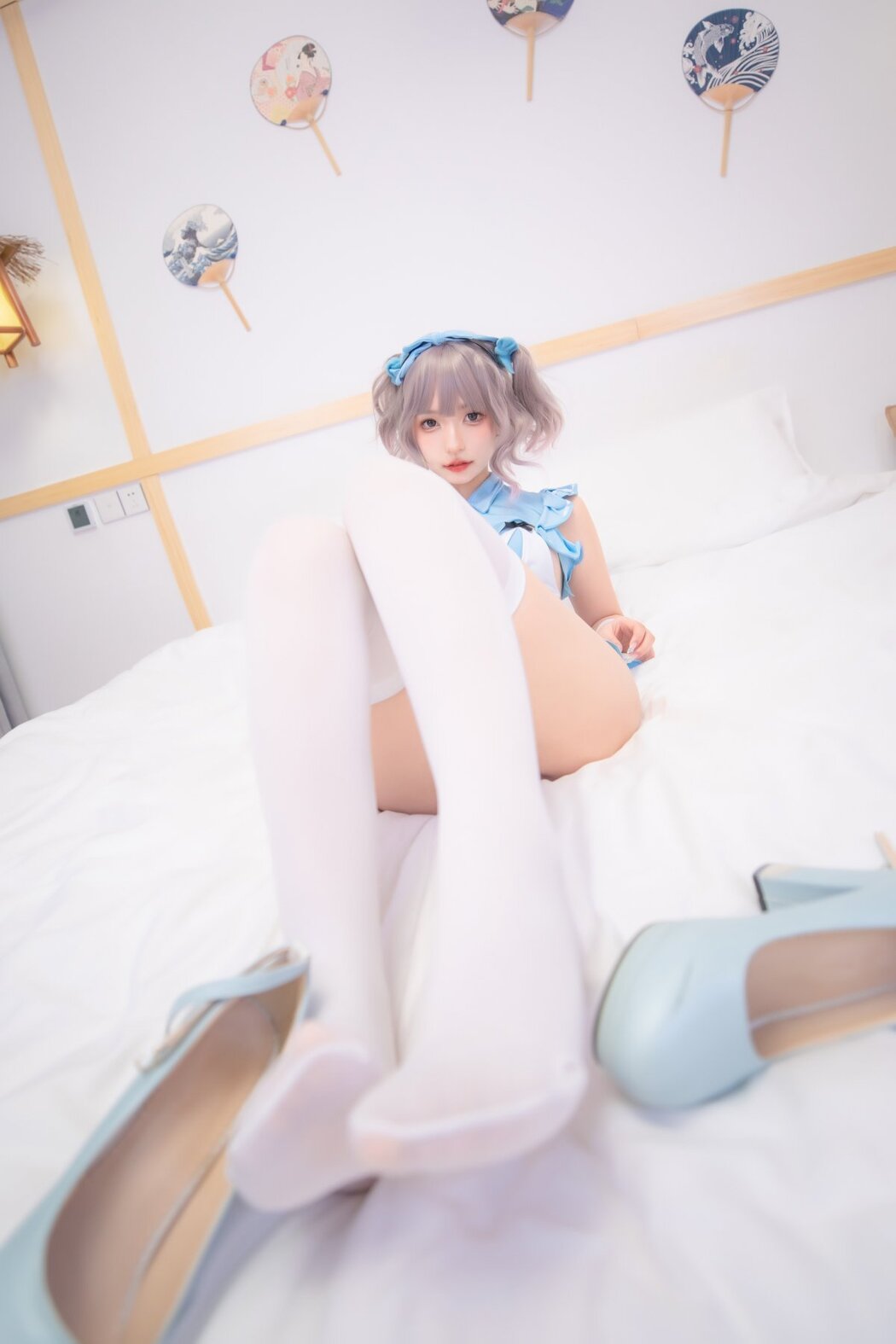 Coser@神楽坂真冬 Vol.077 蓝调女仆