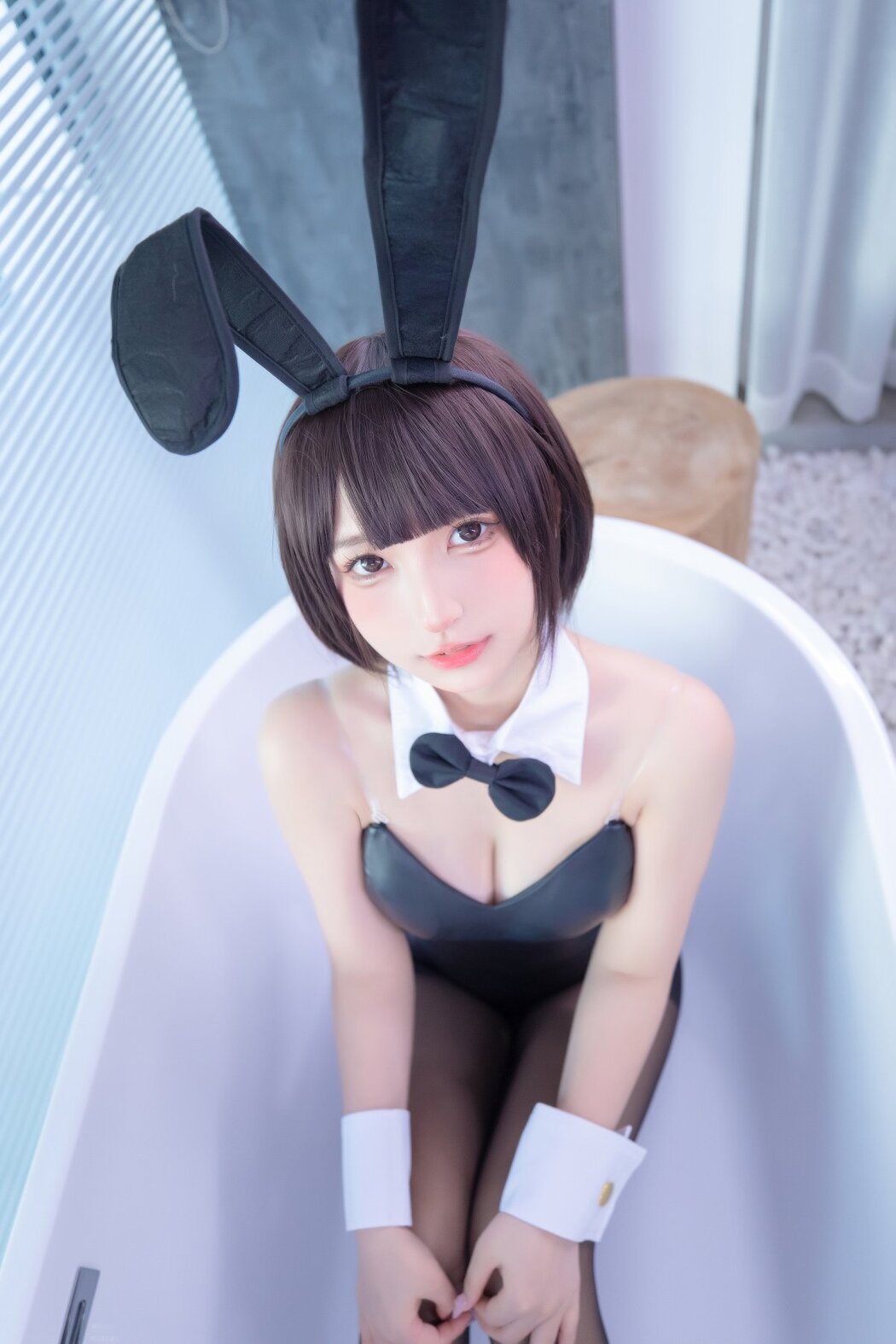 Coser@神楽坂真冬 Vol.077 兔女郎与钢管 B