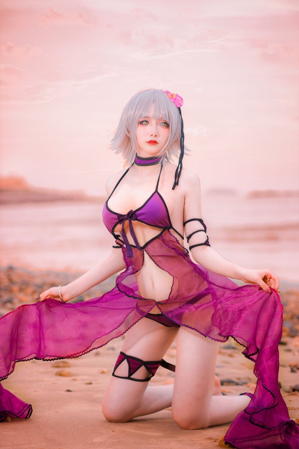 Coser@仙九Airi Vol.006 黑贞水着