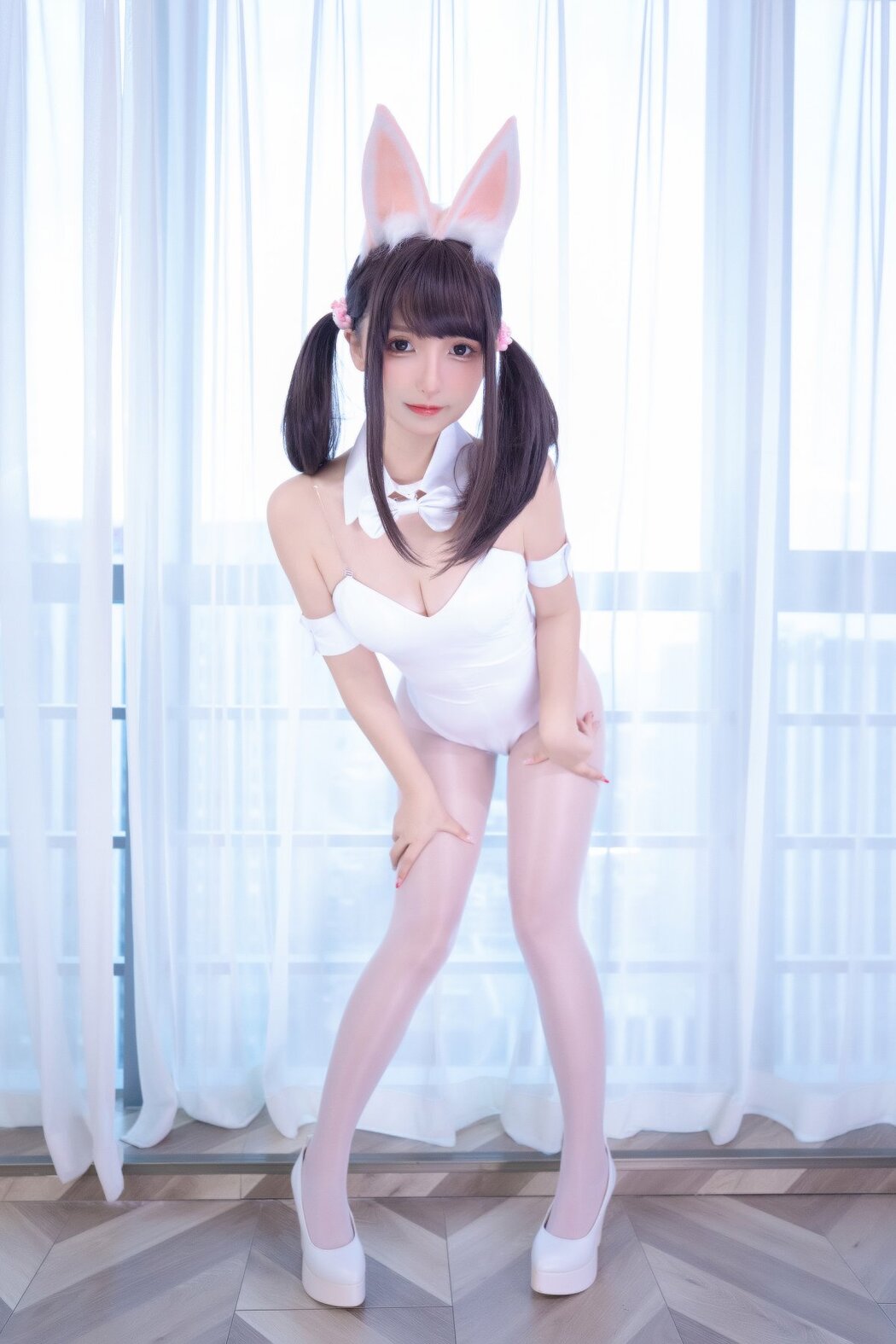 Coser@神楽坂真冬 Vol.077 兔女郎与钢管 B