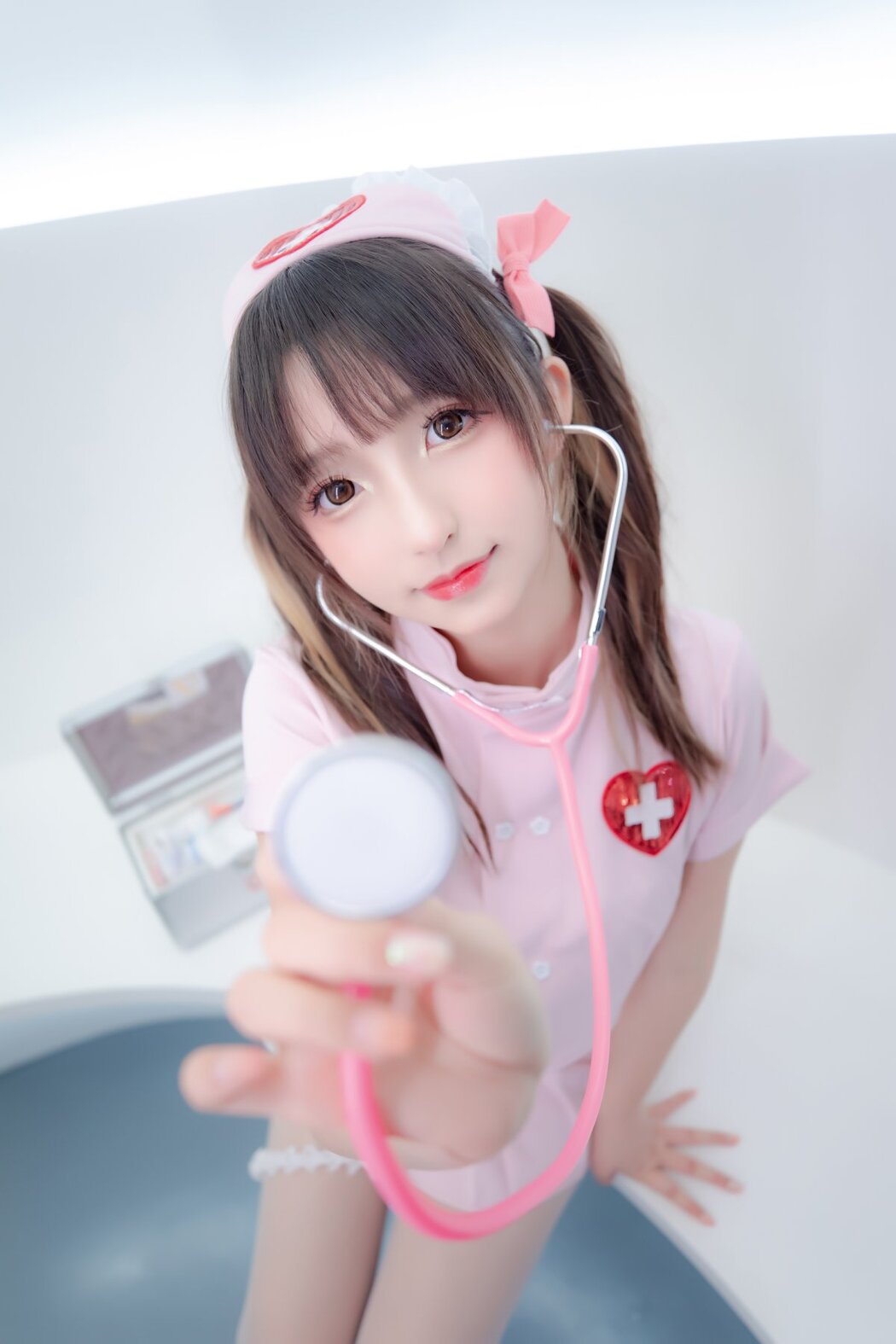 Coser@神楽坂真冬 Vol.072 白丝护士 A