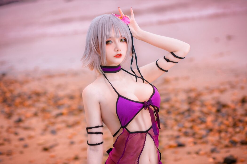 Coser@仙九Airi Vol.006 黑贞水着