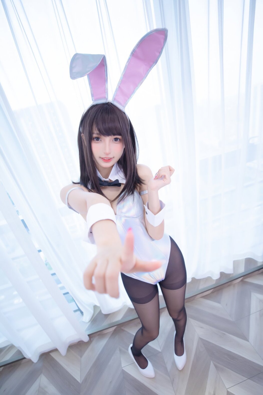 Coser@神楽坂真冬 Vol.077 兔女郎与钢管 A