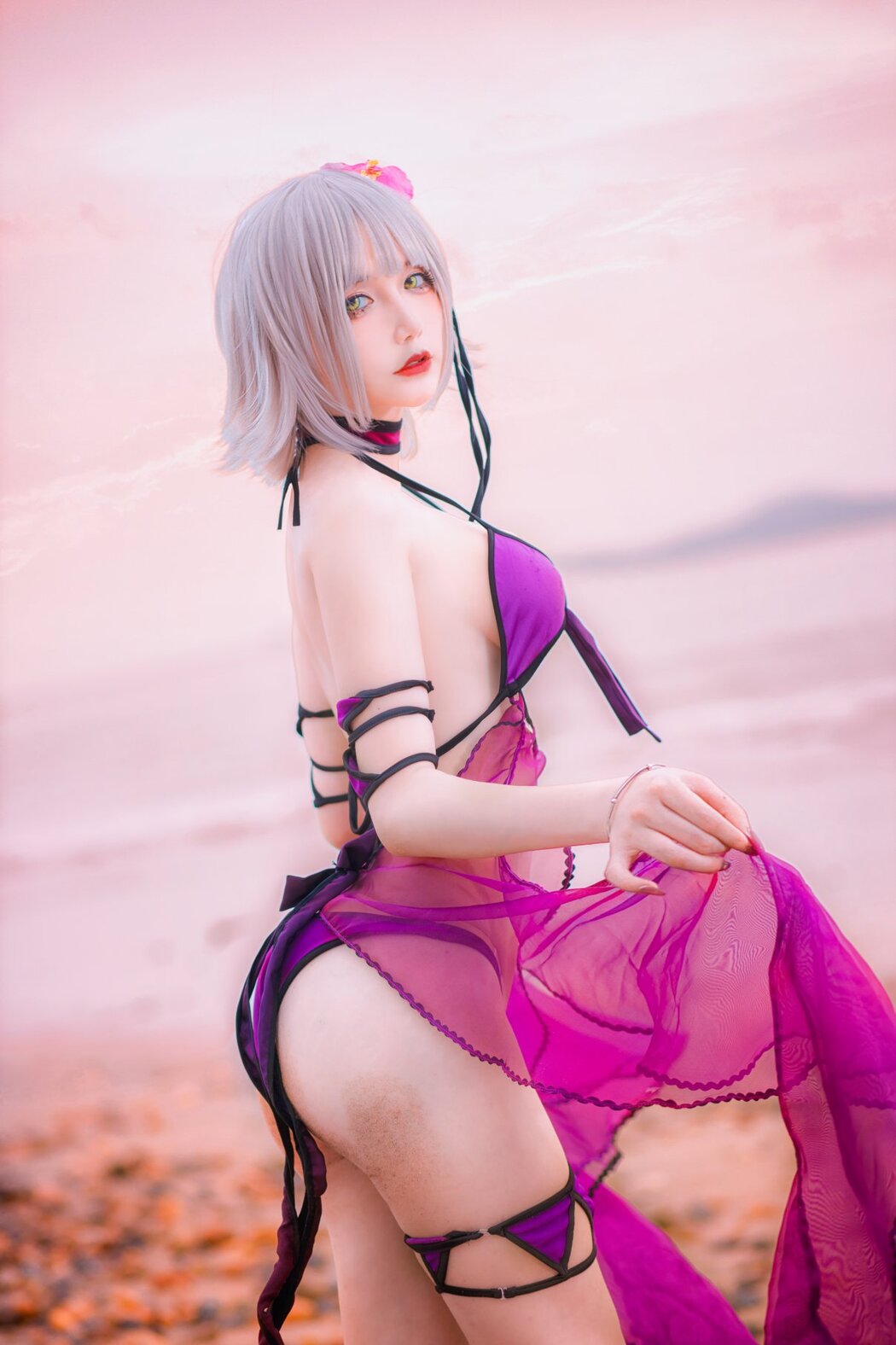 Coser@仙九Airi Vol.006 黑贞水着