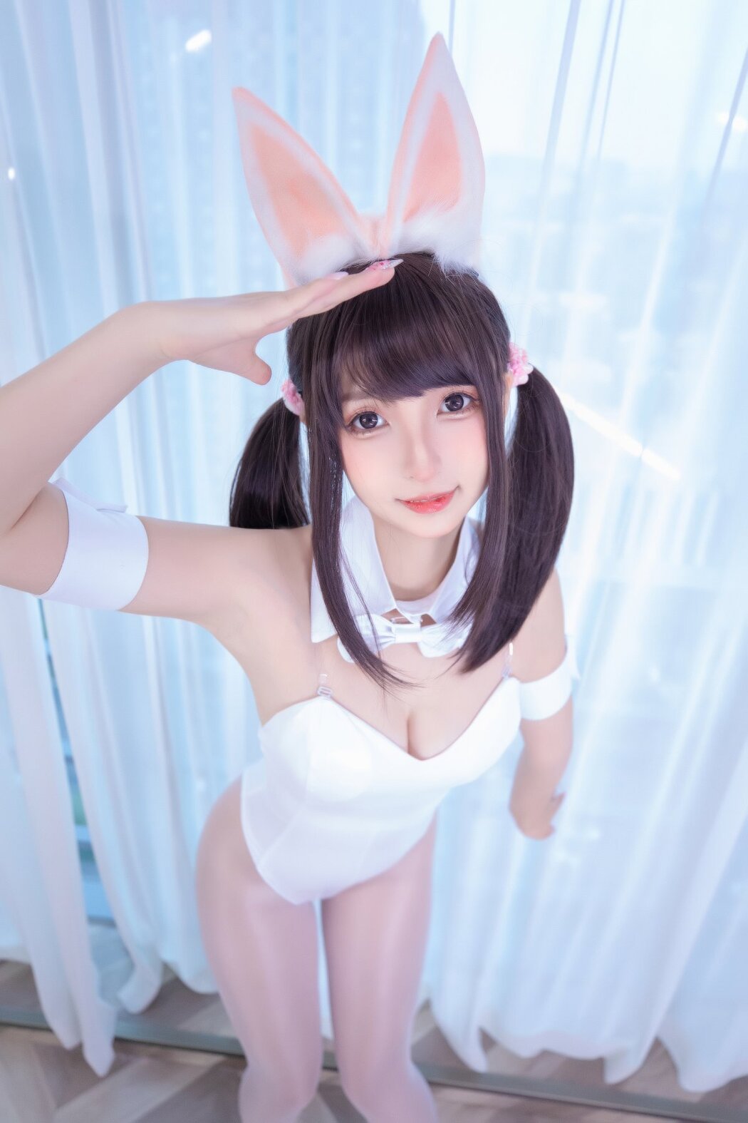 Coser@神楽坂真冬 Vol.077 兔女郎与钢管 B