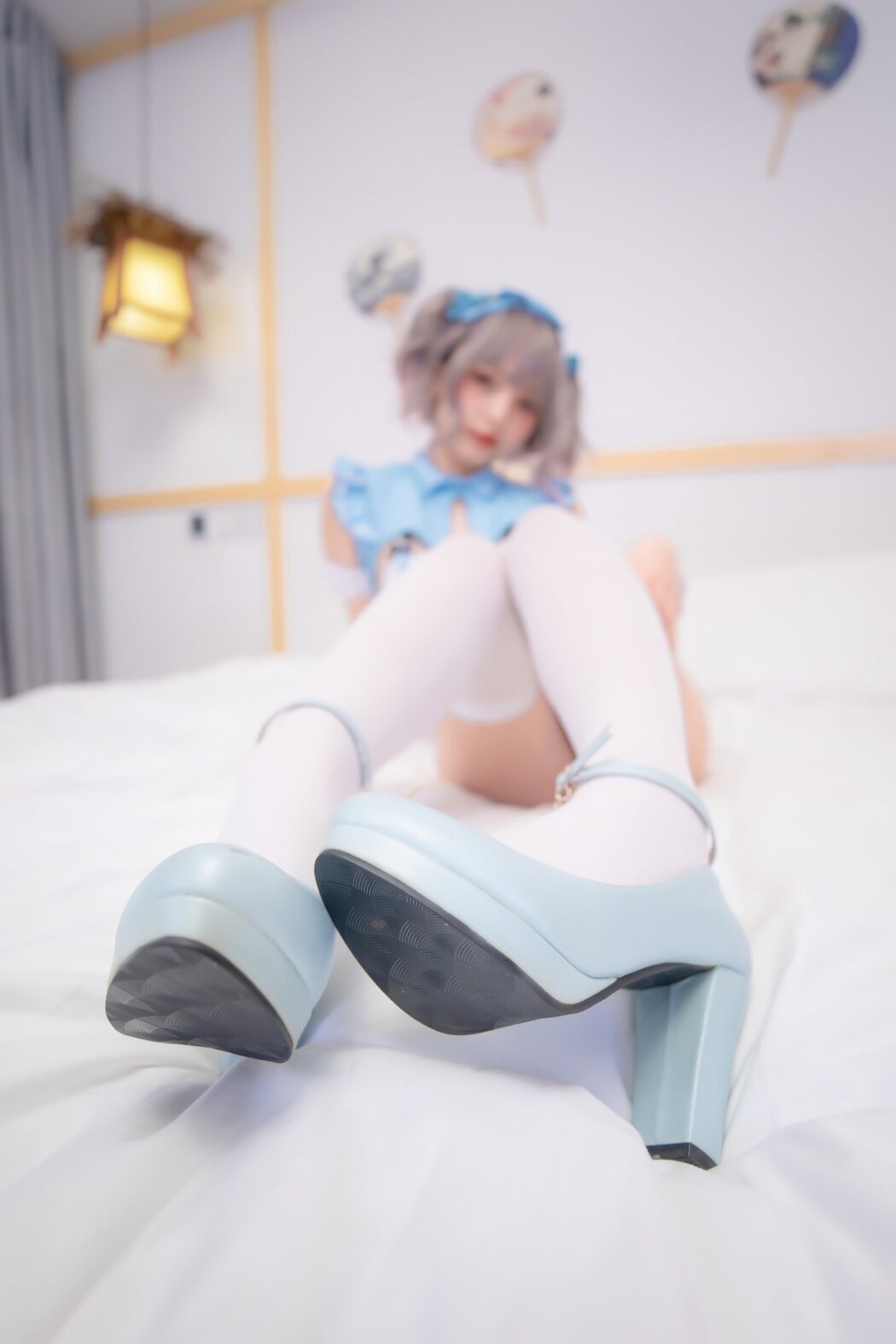 Coser@神楽坂真冬 Vol.077 蓝调女仆