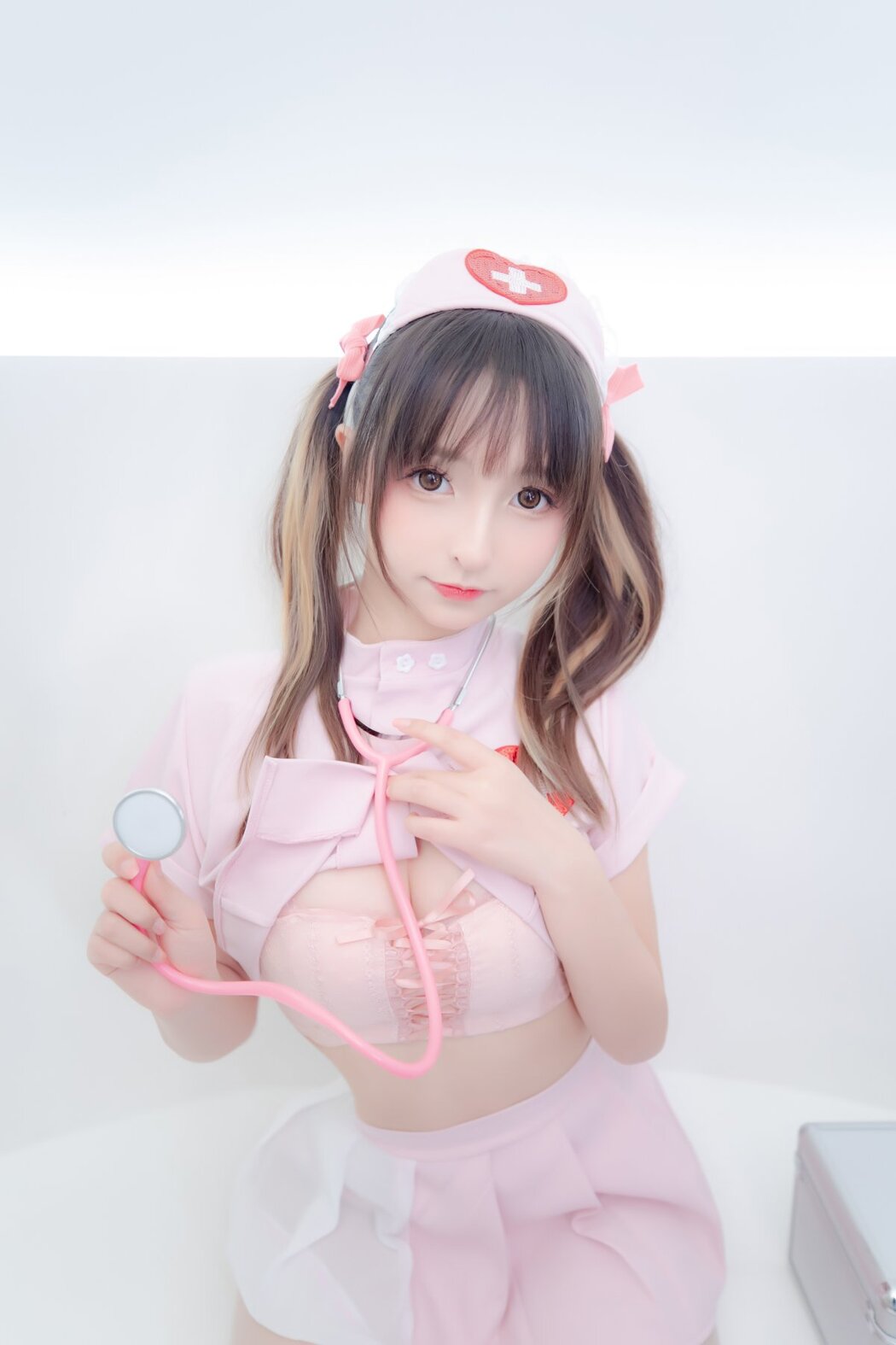Coser@神楽坂真冬 Vol.072 白丝护士 B