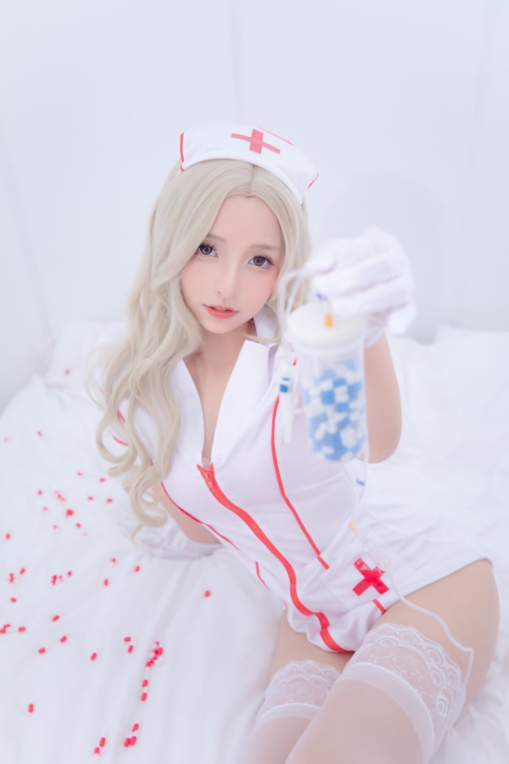 Coser@神楽坂真冬 Vol.072 白丝护士 A
