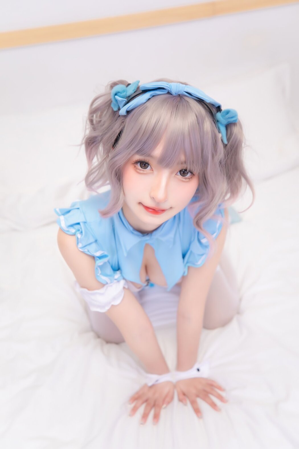 Coser@神楽坂真冬 Vol.077 蓝调女仆