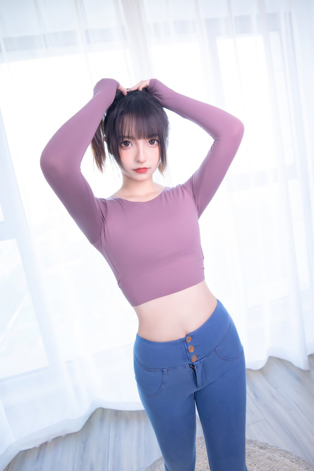 Coser@神楽坂真冬 Vol.076 牛仔裤女孩 B