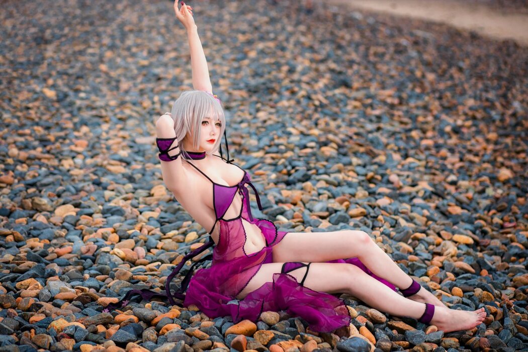 Coser@仙九Airi Vol.006 黑贞水着