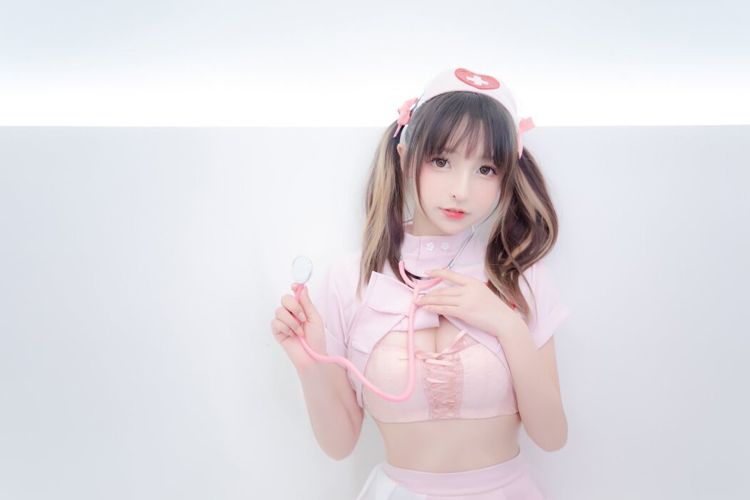 Coser@神楽坂真冬 Vol.072 白丝护士 B