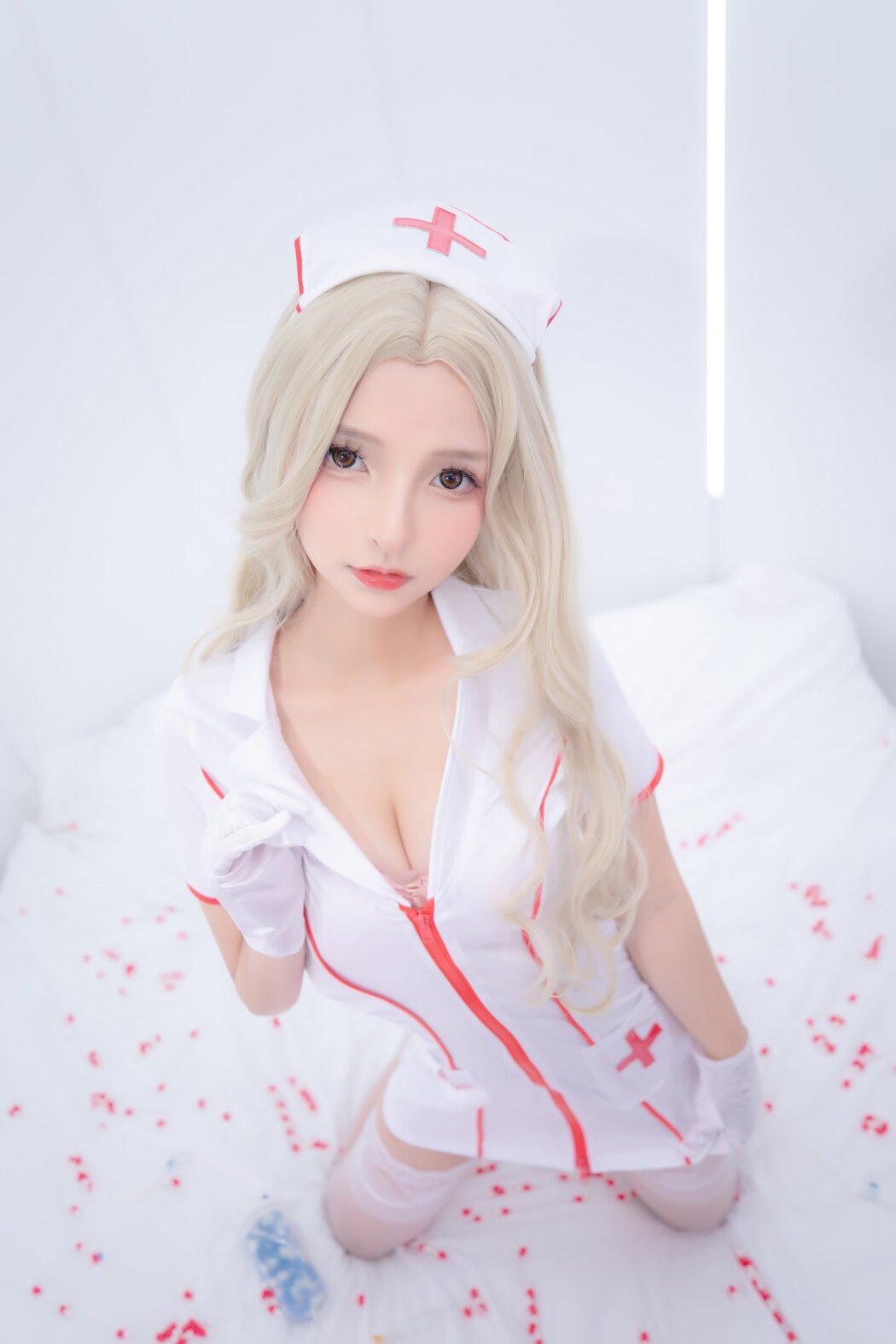 Coser@神楽坂真冬 Vol.072 白丝护士 A