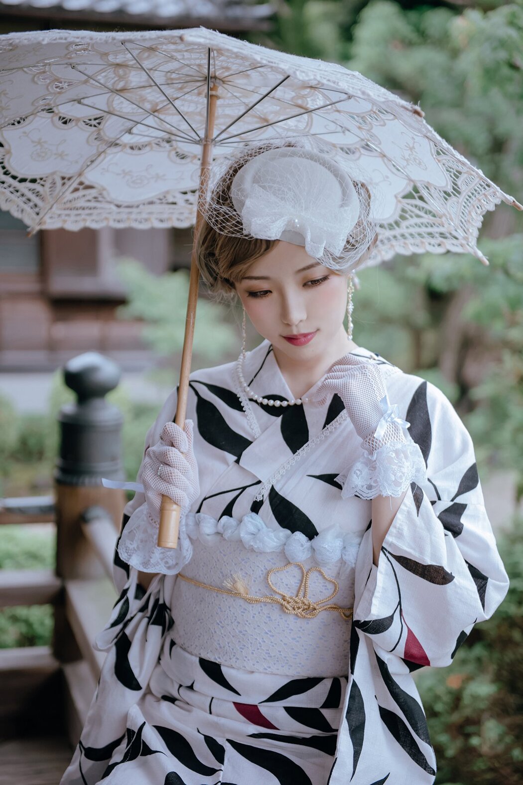 Coser@Ely Vol.035 Retro Kimono Cover Photo