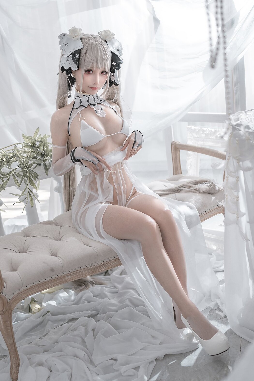 Coser@蠢沫沫 Vol.131 可畏 婚纱 Cover Photo