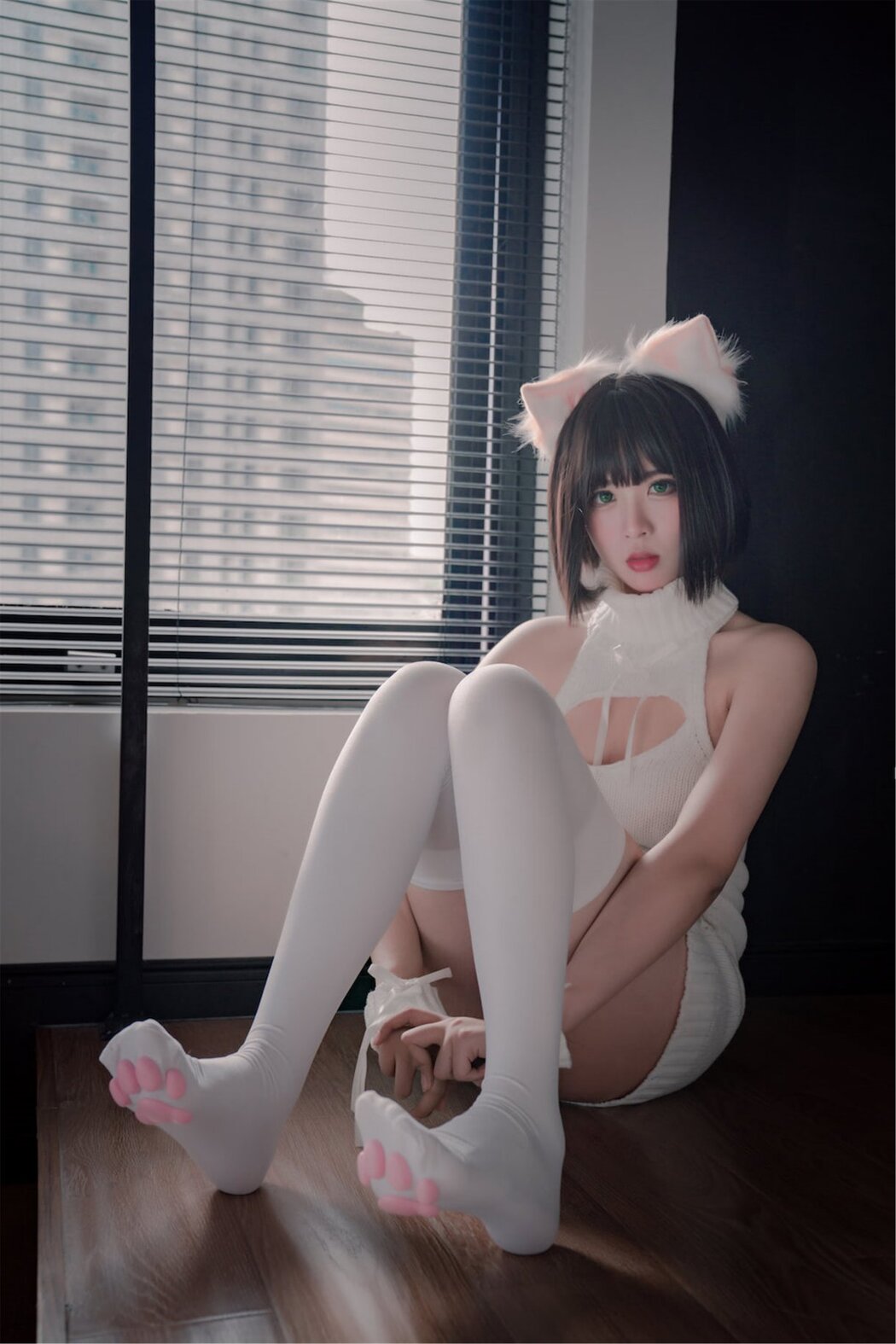 Coser@轩萧学姐 Vol.011 猫爪袜