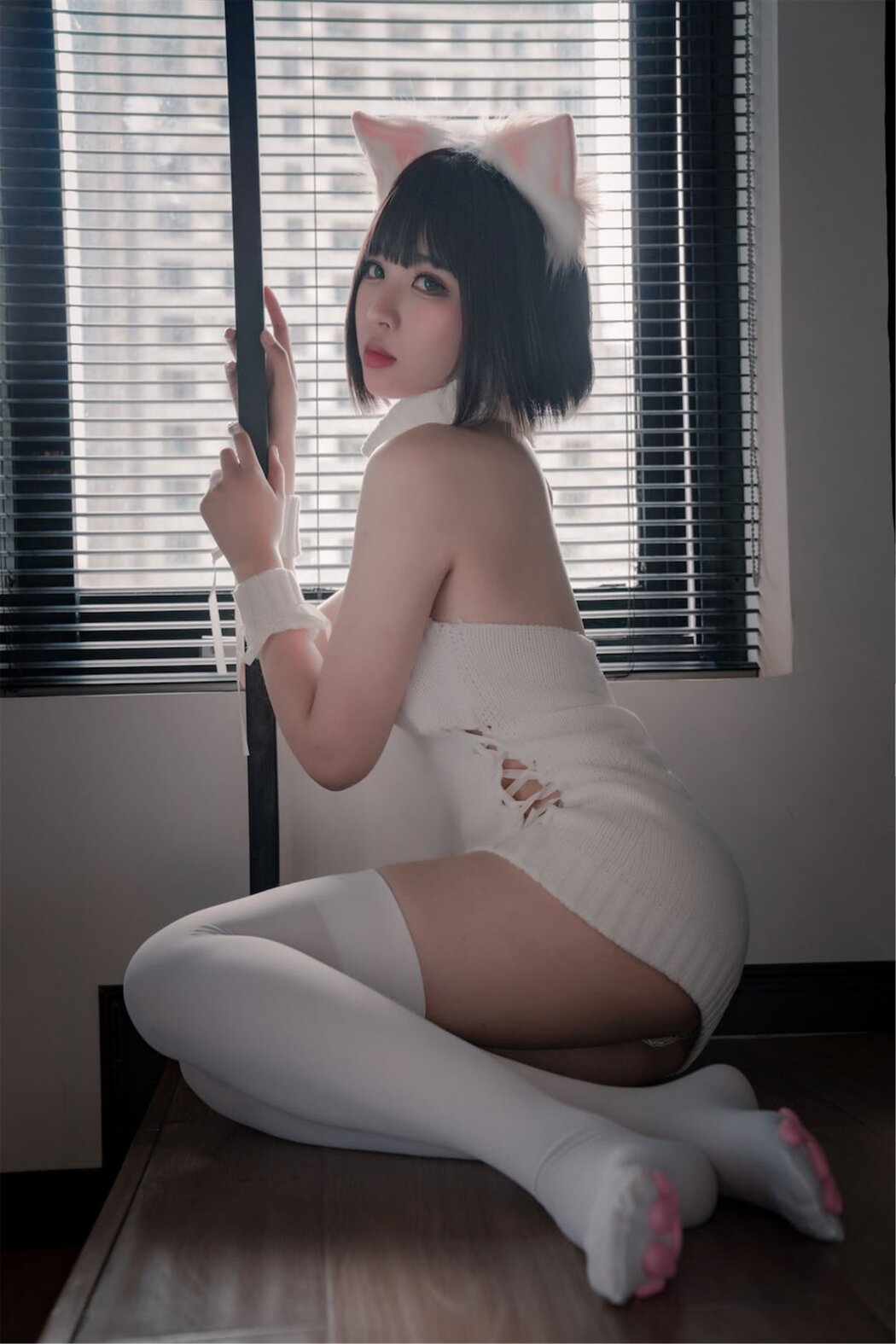 Coser@轩萧学姐 Vol.011 猫爪袜